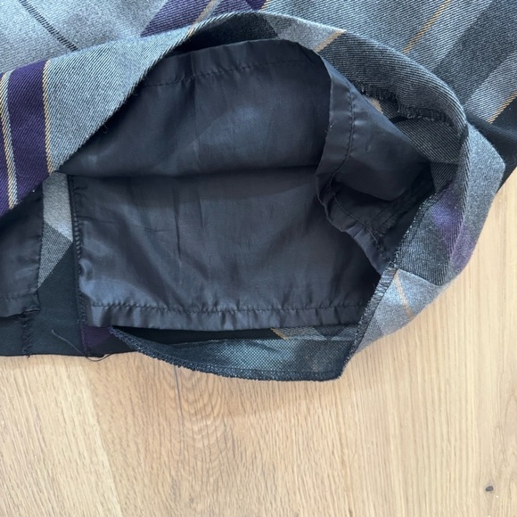 Smart Set Black and Gray Plaid Pencil Skirt - Picture 6 of 7